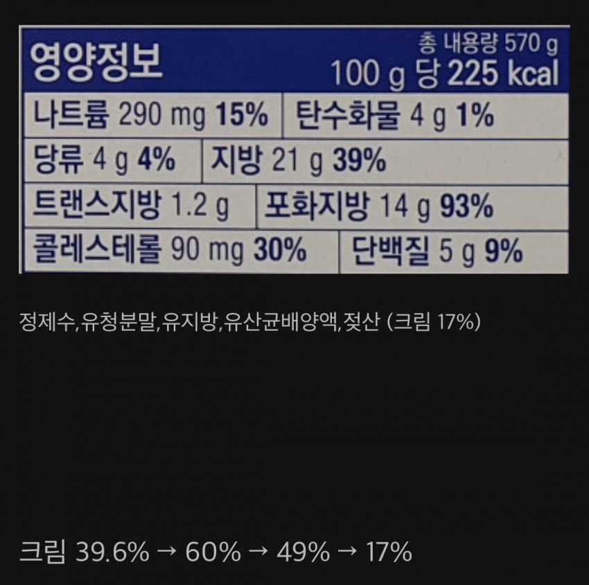 헬적화 완료된 크림치즈