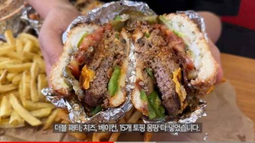 파이브가이즈 직원피셜 추천메뉴