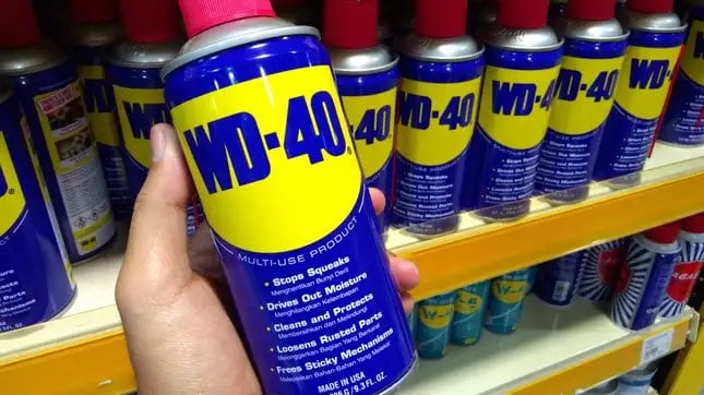 WD-40을 절대 사용하면 안되는 6곳