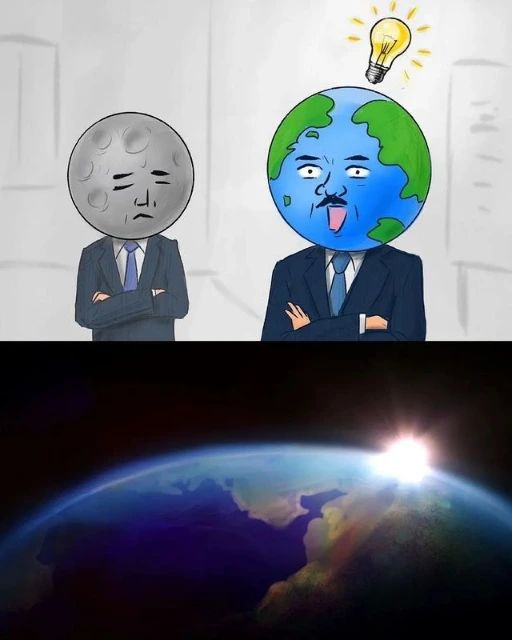 달과 태양을 의인화해서 그린 그림.jpg