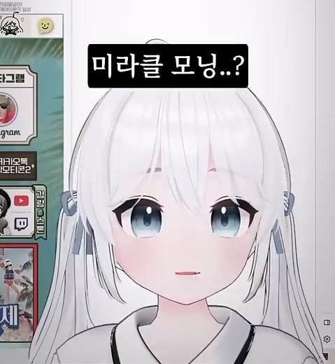 버튜버,인방) 미라클모닝을 대체할 새로운 생활 패턴