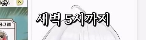 버튜버,인방) 미라클모닝을 대체할 새로운 생활 패턴