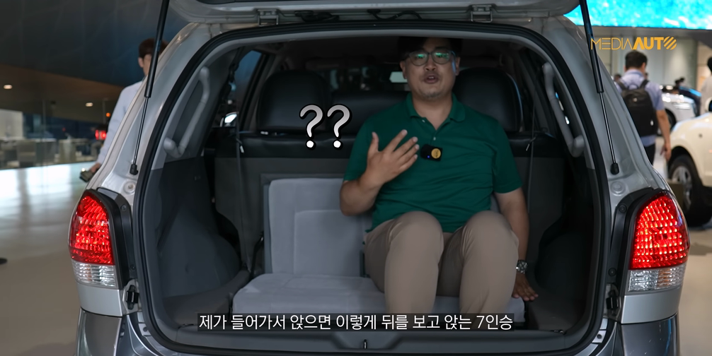 옛날 싼타페 7인승 모델