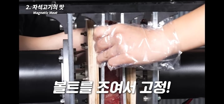 이과생은 얘기 듣자마자 된다고 장담하는 자석으로 고기 굽기