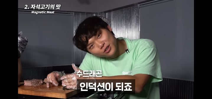 이과생은 얘기 듣자마자 된다고 장담하는 자석으로 고기 굽기