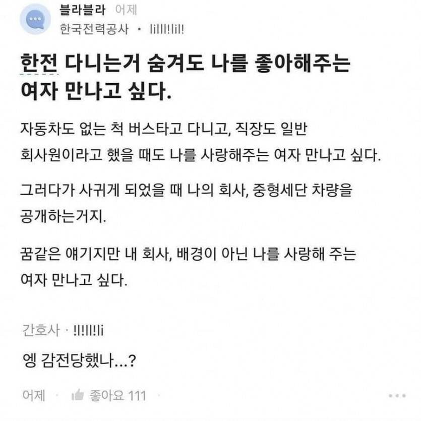 결국 한전도 알아버린 “그 밈”