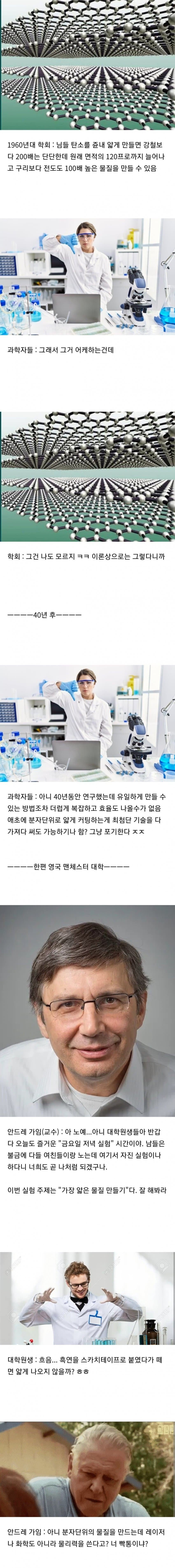 초전도체만큼이나 과학계에 말도 안됐던 사건