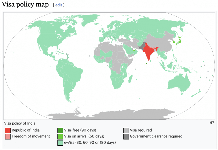 인도를 도착 비자로 갈 수 있는 유이한 나라...jpg