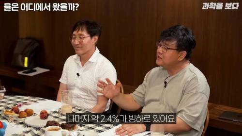 지구에 가장 많은 물이 있는 곳은 바다가 아니라 맨틀이다