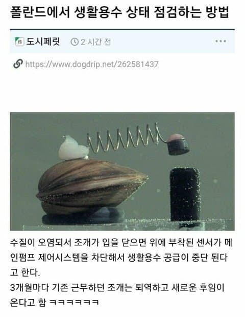 폴란드식 수질관리법
