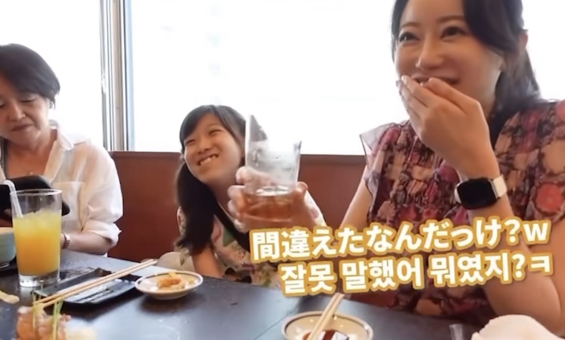 서툰 한국어로 딸을 귀여워 해주고 싶던 일본인 엄마의 한마디.jpg