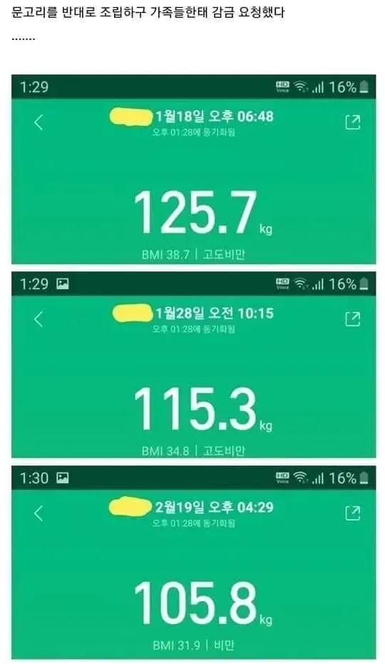 초고도비만 디씨인의 마지막 필살기