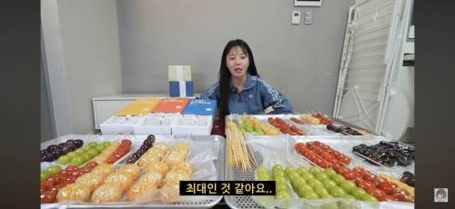 탕후루 100개 먹방 도전한 유튜버