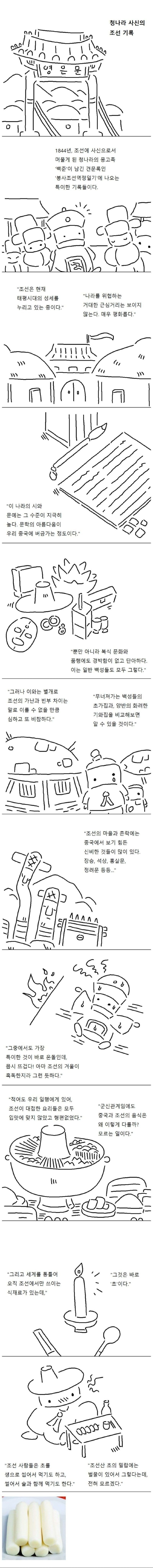 청나라 사신이 가장 신기해했다는 조선 식재료