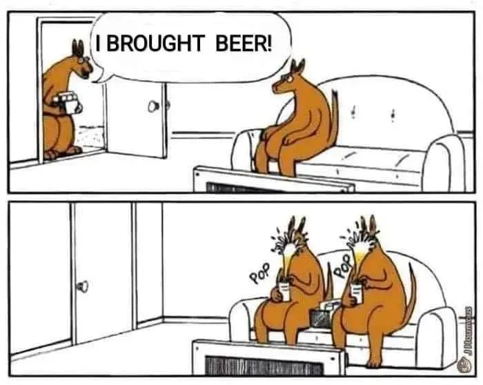 ??? : 맥주 가져왔어