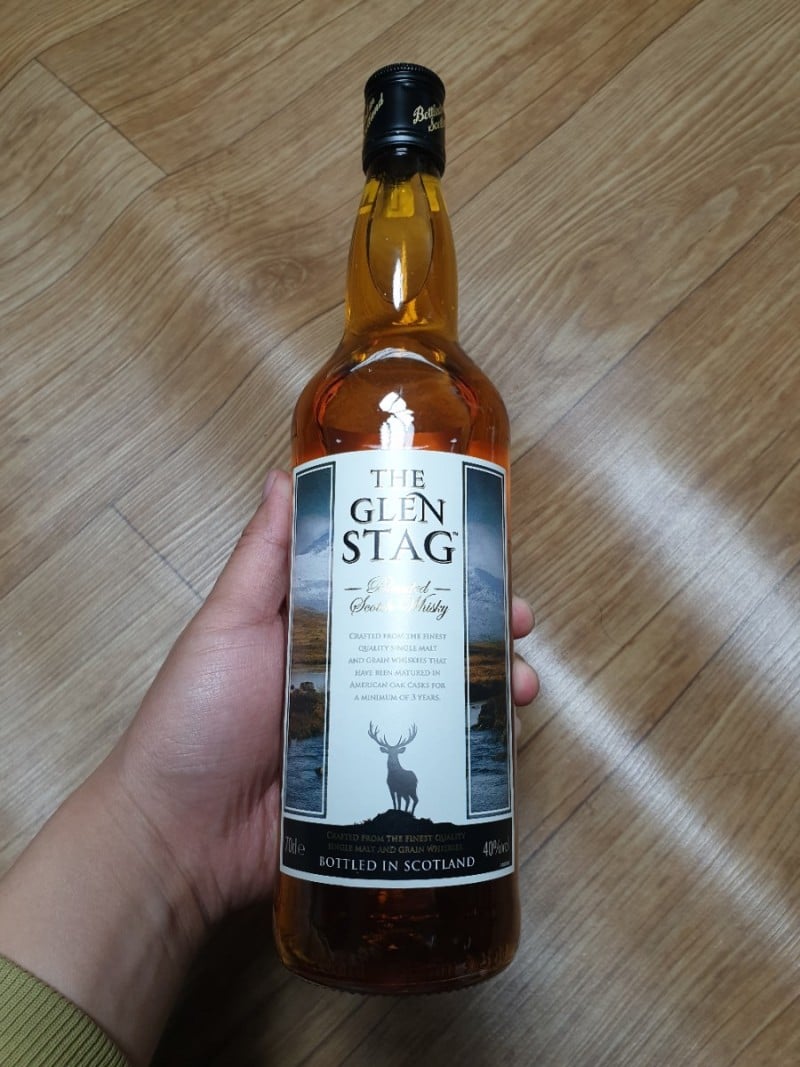 싸구려 위스키를 고급 위스키 맛으로 먹는 방법