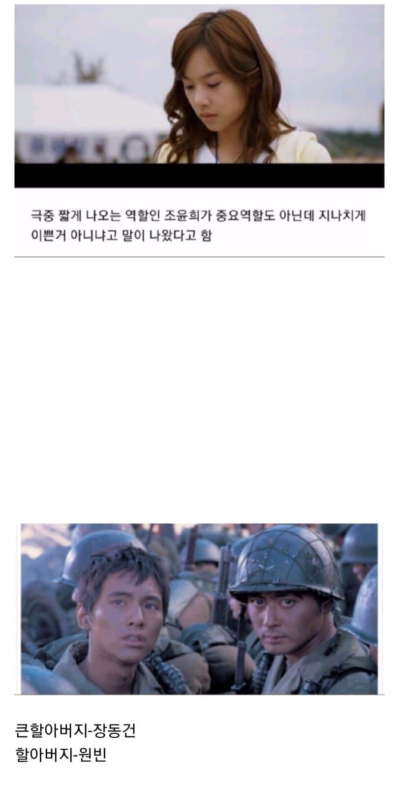 태극기 휘날리며에서 논란이었던 배우.jpg