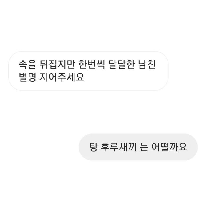 오늘의 키크니 작명소