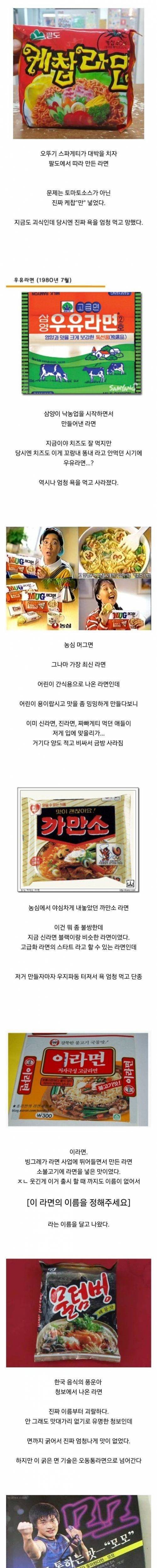 사라진 특이한 라면들.jpg