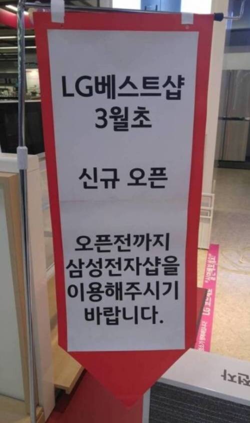 가오가 지배하는 LG베스트샵