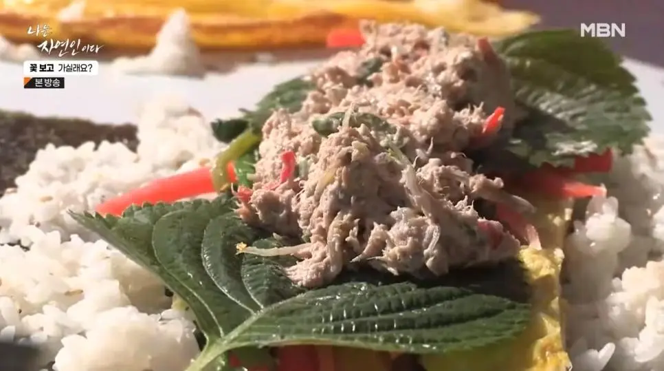 김밥집 사장님이었다는 자연인의 밥상