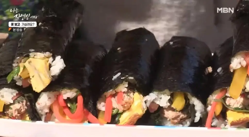 김밥집 사장님이었다는 자연인의 밥상