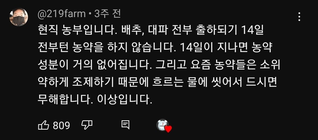 양배추 한장한장 열심히 세척하던 분들 보세요