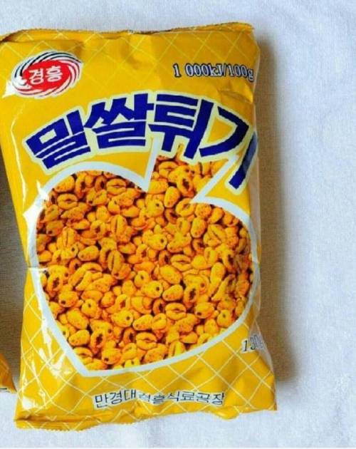 북한의 인기 과자들
