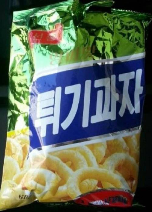 북한의 인기 과자들