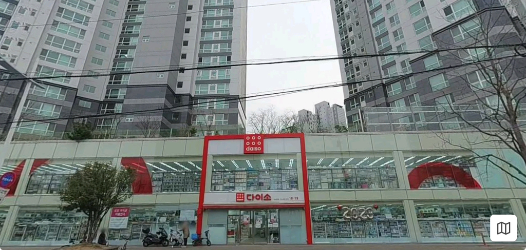아파트 상가 통임대 다이소