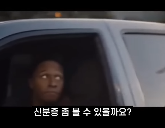 경찰 말을 너무 잘 들어서 위험해진 흑인