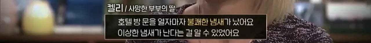 이집트 여행가서 돌아가신 부모님 사고 원흉은 빈대 때문?!