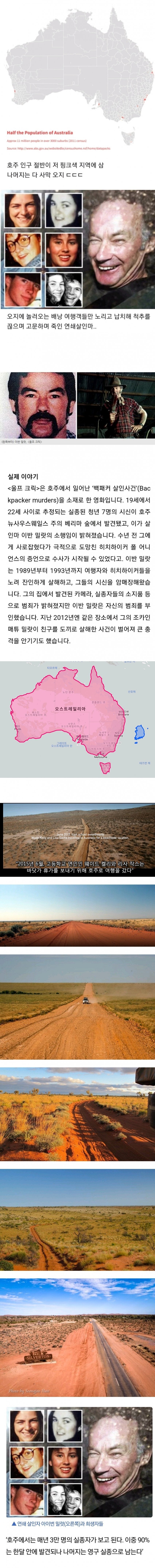 실종되면 시체도 못찾는다는 위험한곳
