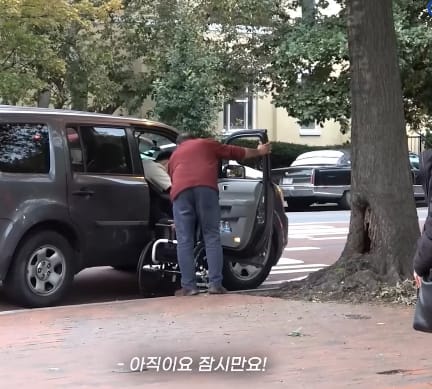 미국에서 우버 기본요금 거리 불렀는데 휠체어 이용자일때