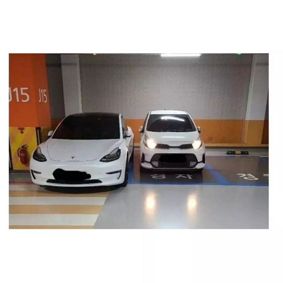 경차자리에 경차주차 후 욕먹은 차주