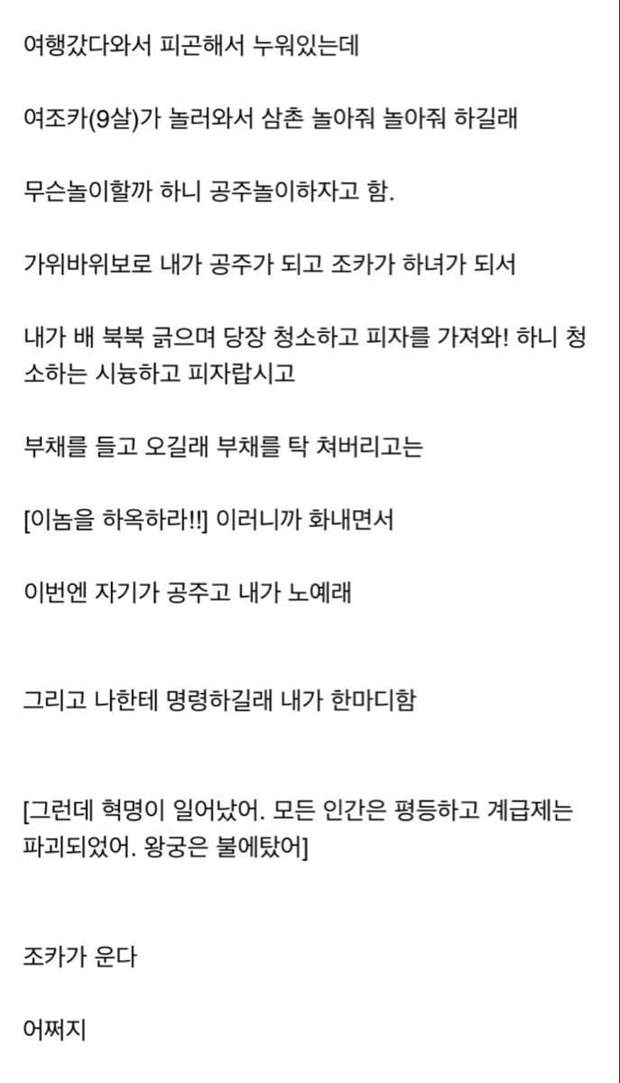 조카랑 공주놀이 하는 철없는 삼촌.jpg