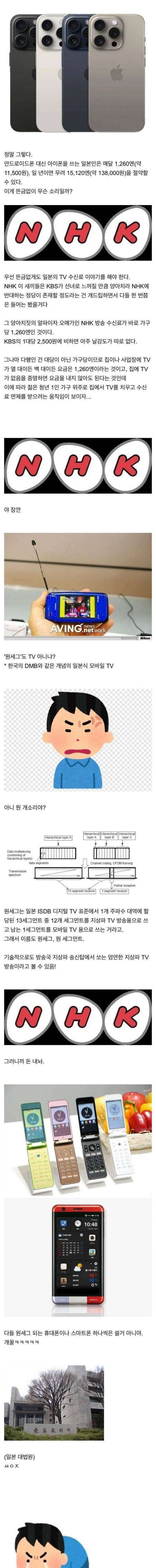 아이폰을 쓰면 매달 11,500원이 절약되는 나라.jpg