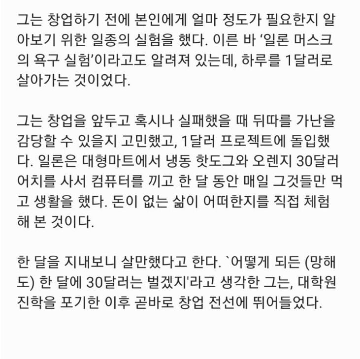 일론 머스크가 창업에 뛰어들기 전에 한 일