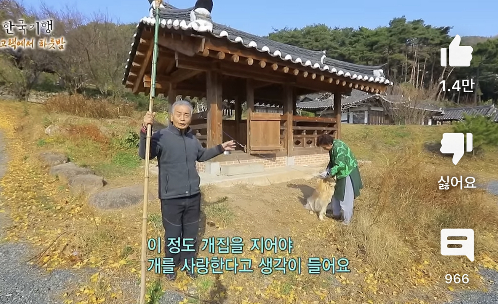 개집이 이정도는 되어야 개를 사랑한다는 생각이 들어요