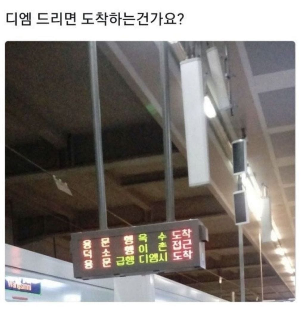 디엠 드려야 도착하시는 건가요?