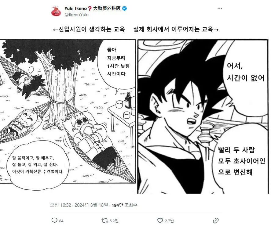 신입사원이 생각하는 교육과 실제 교육