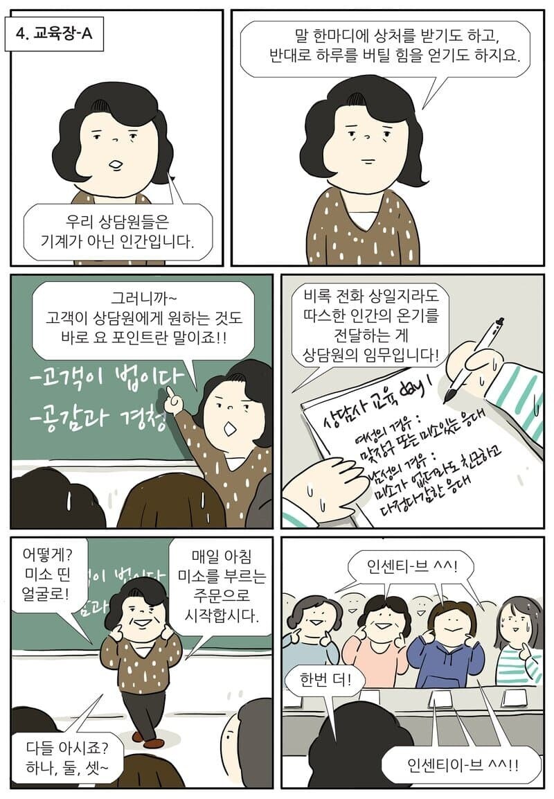 콜센터 현실.Manhwa