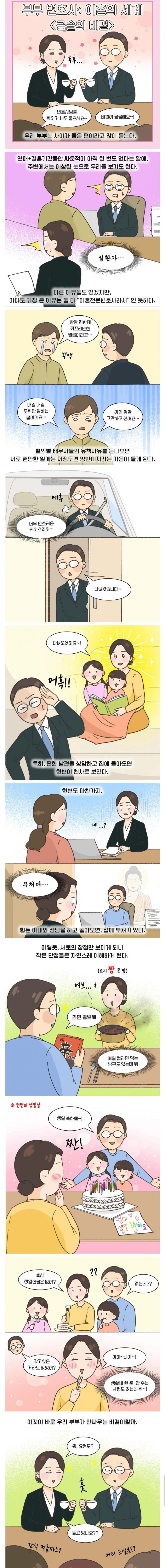 이혼전문 변호사 부부가 금슬이 좋은 이유.manhwa