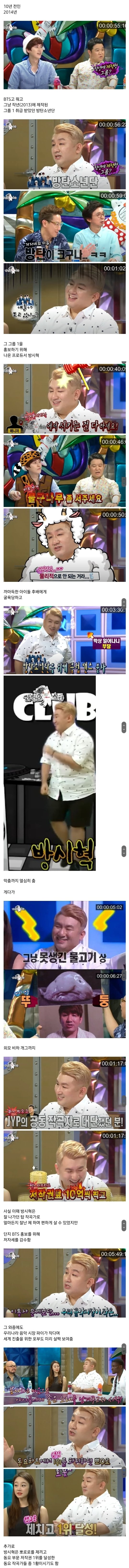 10년전.... 무명 그룹을 홍보하기 위한 프로듀서의 노력