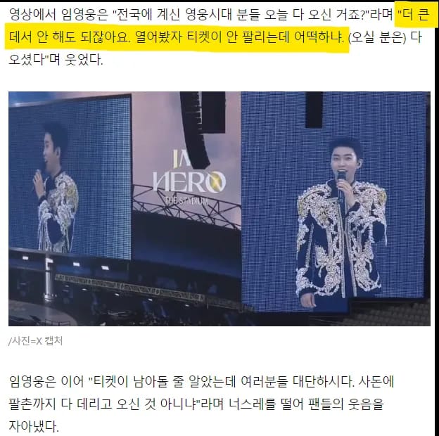임영웅 / 논란