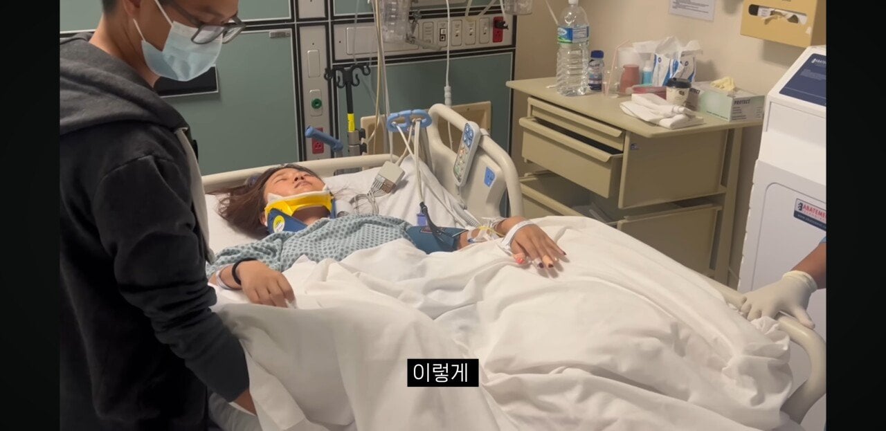 해외여행에서 단 1초만에 전신마비가 된 사람