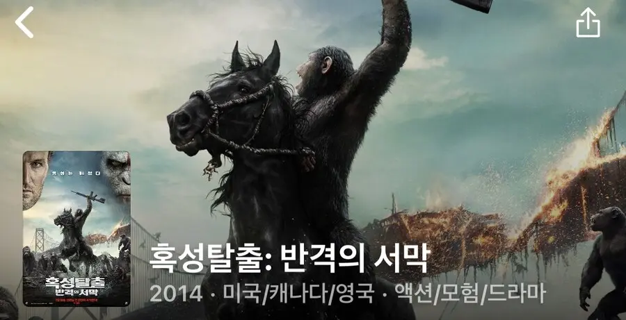 혹성탈출 보고 현타 온 남자