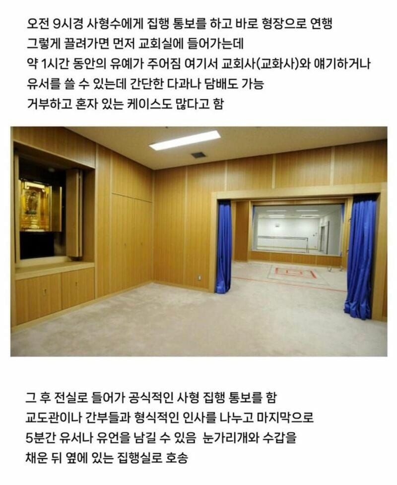 독특한 일본의 사형 방식