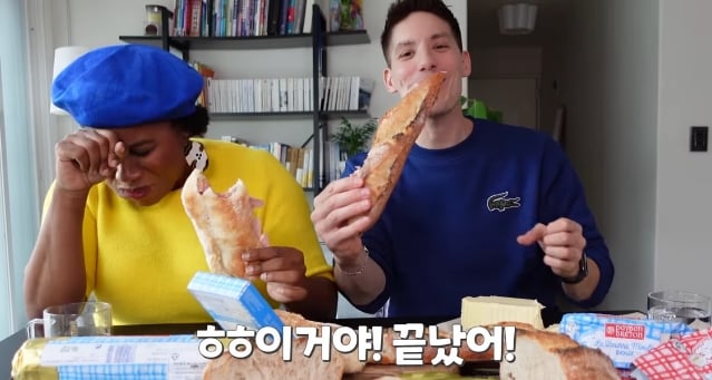 프랑스인이 직접 만드는 잠봉뵈르 보고 놀라는 한국인들.jpg