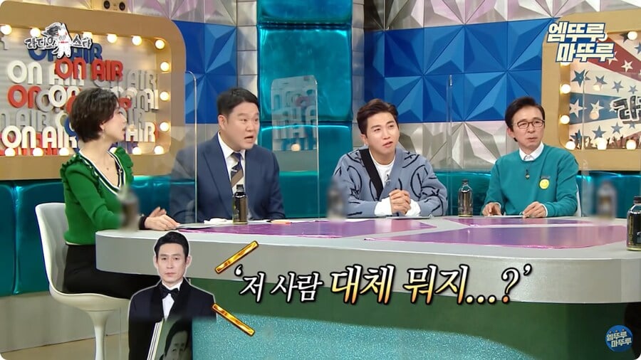 선배 배우의 체력의 비밀이 궁금했던 설경구